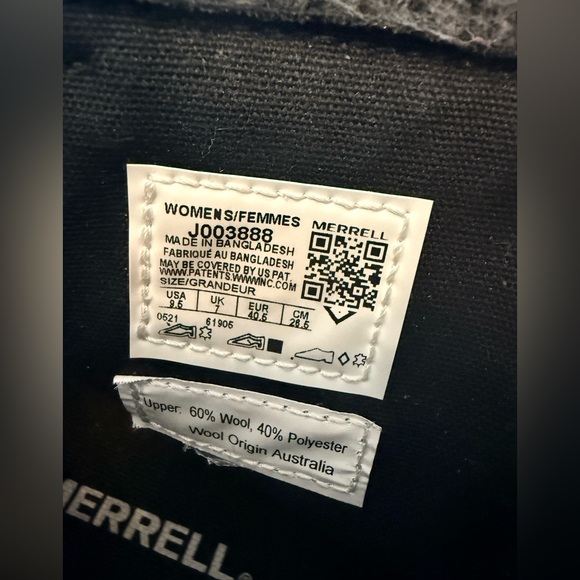 Merrell Women's Shiloh II Zip Waterproof Ankle Boot in size 9.5 black - Picture 8 of 10